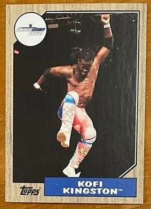 KOFI KINGSTON, 2007 TOPPS WWE HERITAGE CARD, WOW ! - Picture 1 of 1