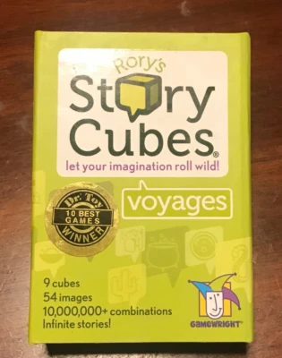 Story Cubes GameWright Rory’s Voyages 9 Cubes New Homeschool & storytelling game - Image 1 of 4