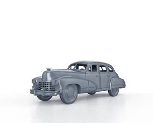 WWII CARS - 1942 CADILLAC STAFF CAR (hollow)  - 1/56 1/72 1/87 1/100 - Imagen 1 de 4