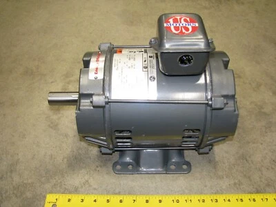 3hp US Motors Electric Motor 1765rpm 3phase AE24Y - Image 1 of 4