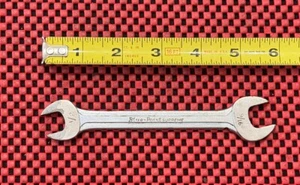 Blue-Point Supreme S1618 1/2"X9/16" SAE Open-End Wrench Made In USA N8 - Picture 1 of 2