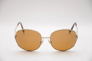 TIFFANY TF 3065 ROUND SUNGLASSES *FRAMES ONLY* 6021/3B GOLD 56-18-135 USED* - Picture 1 of 5