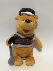Walt Disney World Winnie The Pooh Golfer Pooh Bean Bag (NWT) 11” Plush - Bild 1 von 6