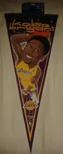 NBA: Banderín Grande De Colección Kobe Bryant Los Angeles Lakers - Nuevo - Imagen 1 de 1