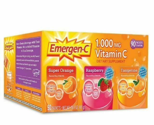 Emergen-C EV401 Anti-Aging 1000mg Supplement Drink - 90 Packets