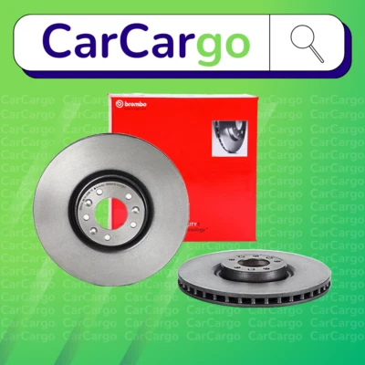 Par de discos de freno delanteros ventilados Brembo para Peugeot 508 SW 2.0 HDi 2010-2018 340 mm Foto 1 de 4