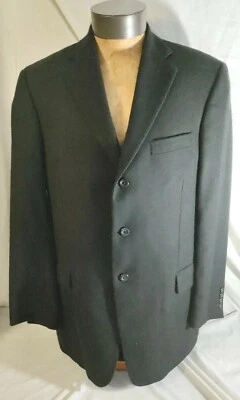 Hombres John W Nordstrom Lori Piana Cachemira Tres Botones Abrigo Deportivo Chaqueta 44L COMO NUEVO Foto 1 de 4