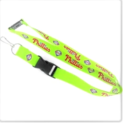 Philadelphia Phillies Lanyard Keychain Lime Green Color Variation MLB Licensed - Image 1 of 4