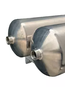 Festo CRVZS-20 Druckluftbehälter 534845 Edelstahl Behälter Lufttank Industrie - Picture 1 of 10