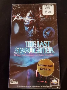 The Last Starfighter 1984 VHS NEW & RARE SEALED, Fantastic condition! - Picture 1 of 4