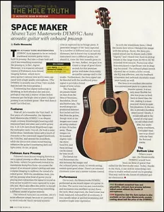 Guitarra acústica Alvarez Yairi Masterworks DYM95C Aura comprobación de sonido artículo de revisión - Imagen 1 de 3
