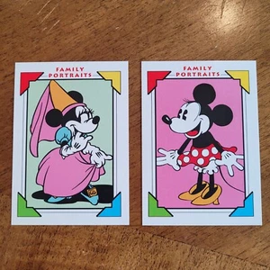 Disney Impel Collector Cards Minnie Mouse #101 #113 Fresh Pull Best Minnies Nice - Bild 1 von 6