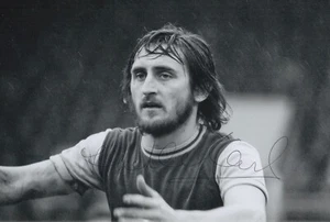 FOTO FIRMADA A MANO FRANK LAMPARD SR 12X8 WEST HAM UNITED AUTÓGRAFO FÚTBOL 2 - Imagen 1 de 1