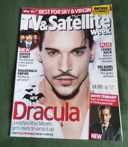 DRACULA - DAVID TENNANT -TV & SATELLITE WEEK UK MAGAZINE 26 OCT - 1 NOV 2013 - Picture 1 of 10