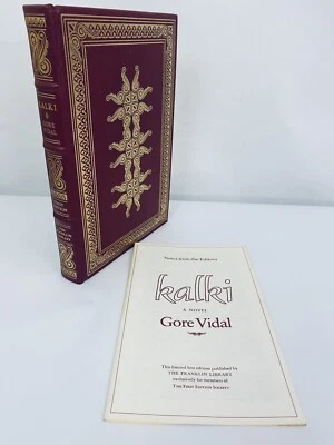 Franklin Library Frist Edition Society Kalki a Novel by Gore Vidal 1978 - Image 1 of 4