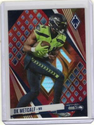 2023 Panini Phoenix Fire Burst #73 DK Metcalf 002/340 - Image 1 of 2