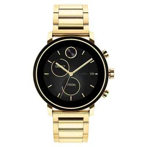 Movado Connect 2.0 Touchscreen Gold-Tone Stainless Steel Bracelet Watch 3660036 - Picture 1 of 3