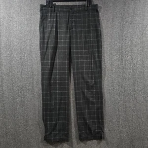 Mens Nike Golf Pants Green Plaid Casual Dri-Fit Tour Performance Sz 34x32 - Picture 1 of 14