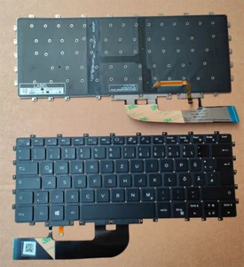 original Tastatur Dell XPS 15 9575 2-in-1,  15-9575 2in1 Beleuchtung Keyboard DE - Bild 1 von 1