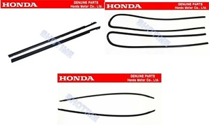 HONDA 88-89 CRX HF Si EF8 SIR Door Belt & Quarter & Roof Molding Set - Picture 1 of 1