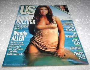 Sandra Bullock February 1997, US Weekly Alec Baldwin, Laura Dern, NO LABELS - Picture 1 of 19