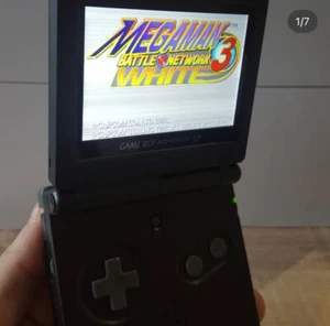 Game Boy Advance SP IPS Display + Mahko Battery Upgrade Black Shell w/ Charger - Picture 1 of 6