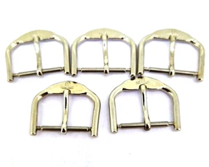 Chiusura Chiusur a Fibbia 18mm Jacques Lemans 5 Pezzo Acciaio Inox - Imagen 1 de 4