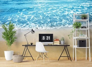 3D Beach Vacation G4857 Wallpaper Wall Murals Removable Self-adhesive Erin - Picture 1 of 11