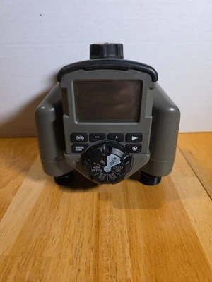 Aspersor temporizador de riego de manguera programable Orbit 56545 4 salidas probado Foto 1 de 4