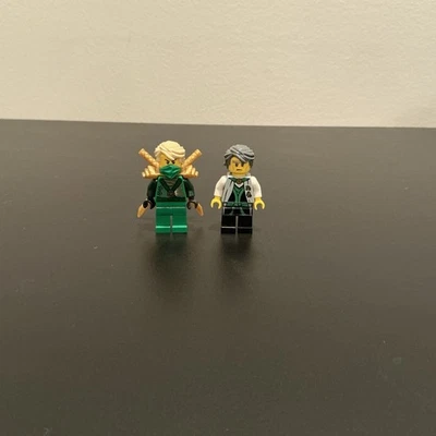 Lego Ninjago Rebooted Lloyd, Sensei Garmadon Mini Figure Lot - Image 1 of 4
