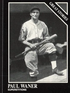 Paul Waner 1991 Conlon Collection TSN #167 Pittsburgh Pirates - Picture 1 of 2