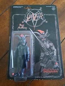 SLAYER MINOTAUR BLACK MAGIC ACTION FIGURE REACTION Super7 - Picture 1 of 4