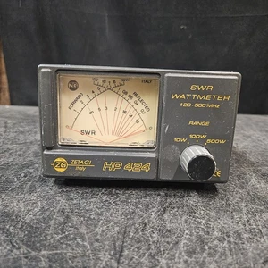 Vatímetro ZETAGI HP-424 SWR 120-500 Mhz - Imagen 1 de 4