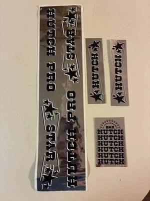 Calcomanías Old School Hutch PRO STAR marco pegatinas BMX años 80 Foto 1 de 4