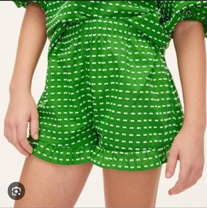Kate Spade x Target, Mädchen grüne Rüschen Pull On Shorts, Gr. S neu mit Etikett! - Bild 1 von 6