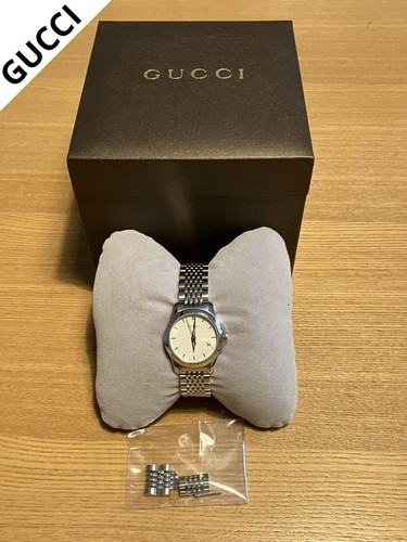 Orologio donna Gucci G Timeless 126.5 quarzo u minima usura dal Giappone