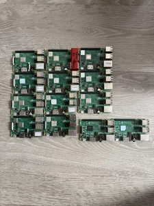 13x Raspberry Pi 3 Model B Job Lot 13 UNTESTED Spare Or Repair - Picture 1 of 7