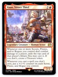 MTG Vaan, Street Thief R Legendary Creature — Human Scout Foil FINAL FANTASY 168 - Bild 1 von 2