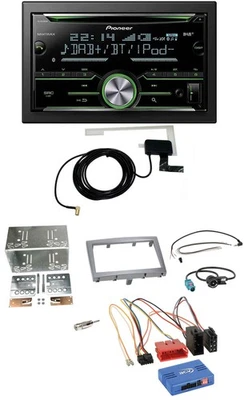 Pioneer CD USB Lenkrad Bluetooth 2DIN DAB Autoradio für Porsche Boxster 2004-200 - Bild 1 von 4