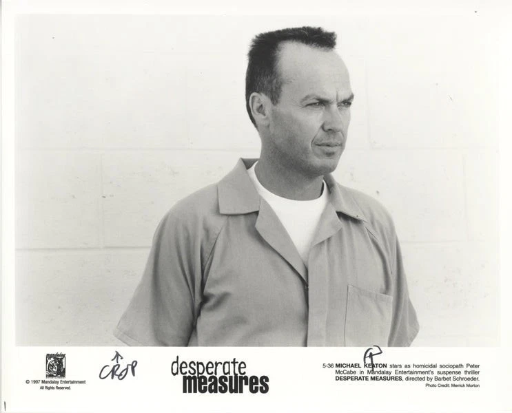 Foto original 8x10 de Michael Keaton Desperate Measures 1997 publicidade - Imagem 1 de 1