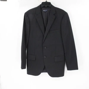 J Crew Sport Coat Mens 38S Loro Piana Italian Wool Super 120's Two Button black - Picture 1 of 17