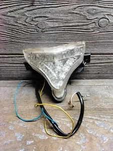 2009-2014 Yamaha R1 LED CLEAR Rear Tail Light Integrated Signals  - Foto 1 di 10