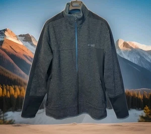 Columbia Titanium Omni-Heat Mens Large Warm Winter Jacket Coat Wool Blend EUC  - Picture 1 of 16