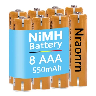 1,2 V 550 mAh NI-MH AAA Rechargeable Battery für Panasonic Gigaset Mobilteile - Bild 1 von 4