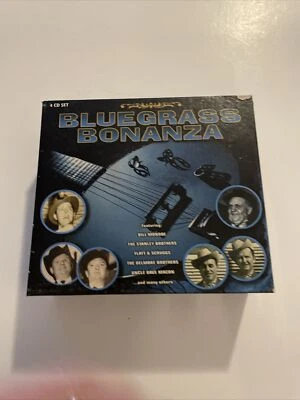 SS Bluegrass Bonanza [Box] by Various Artists (CD, Nov-2001, 4 Discs, Proper Foto 1 de 4