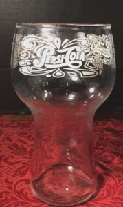 Vintage Retro Pepsi-Cola Promotional Tumbler Goblet Soda Glasses 63 - Picture 1 of 4