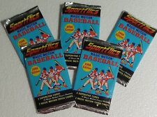 5 Packs 1988 Sportflics Factory Sealed Baseball Magic Motion Cards FREE SHIPPING