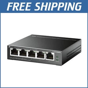 Quality-Assured 5-Port Gigabit PoE Switch with VLAN & QoS for Secure Networking - Picture 1 of 3