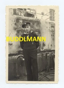 Foto Soldat Kriegsmarine Matrose Tätigkeitsabzeichen Zerstörer Schiff Orden - Bild 1 von 2