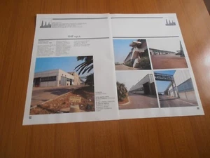 STABILIMENTO FIAT SEZIONE OFFICINE BARI FLAMINIO ROMA MAGLIANA COSTRUZIONE DATI - Imagen 1 de 1